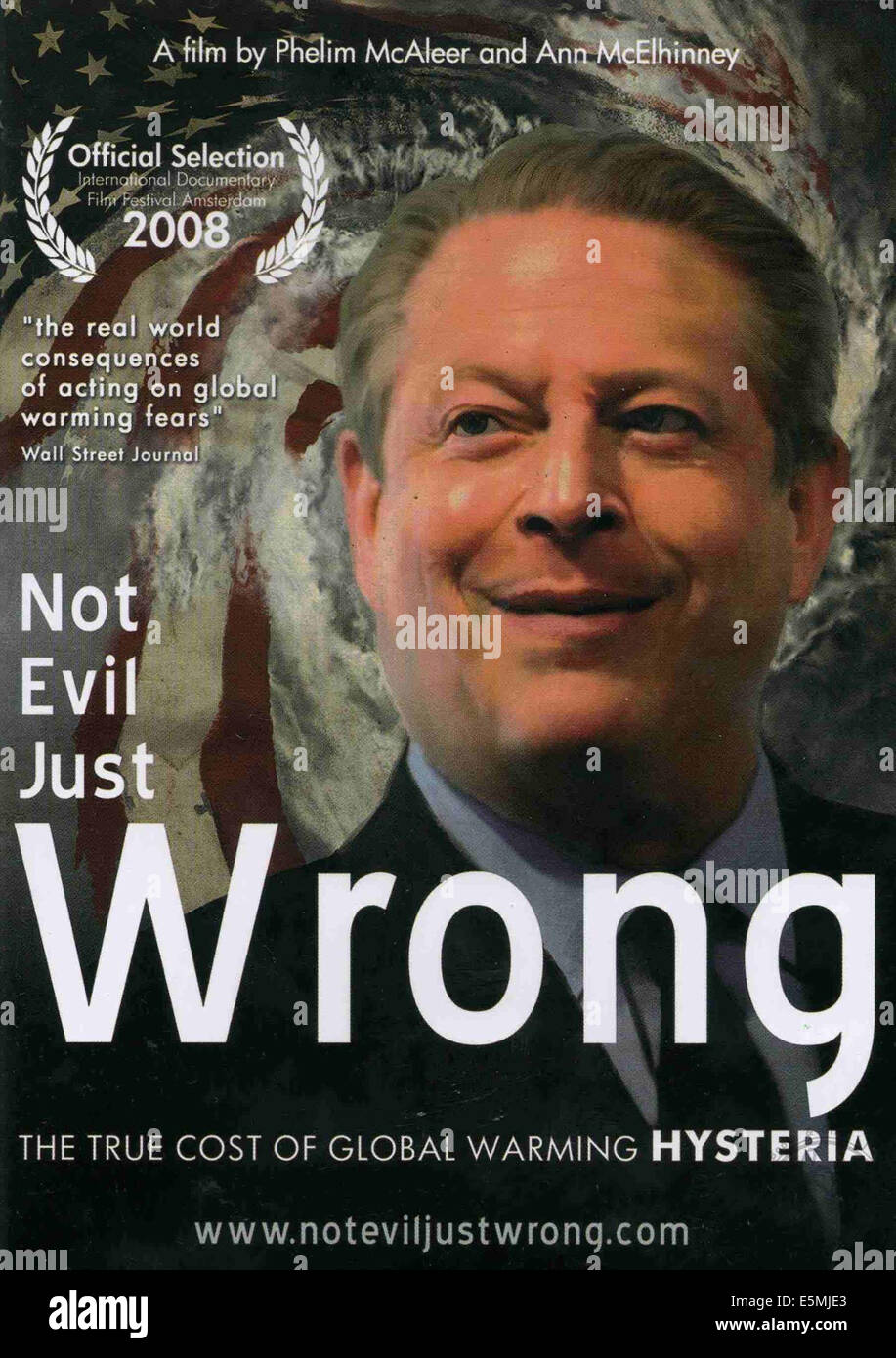 NOT EVIL JUST WRONG, US poster art, Al Gore, 2009. ©Greener Horizon Films/courtesy Everett Collection Stock Photo