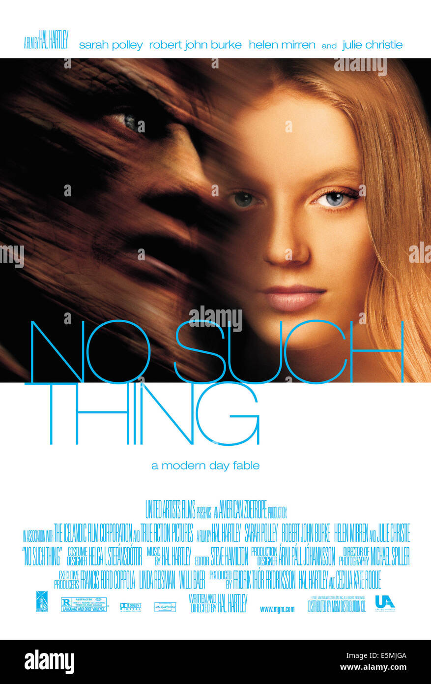 NO SUCH THING, Robert John Burke, Sarah Polley, 2002  (c) United Artists/courtesy Everett Collection. Stock Photo