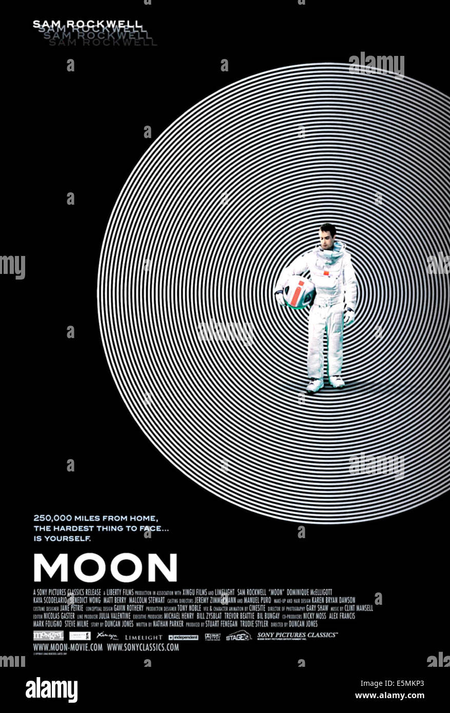 MOON, Sam Rockwell, 2009. ©Sony Pictures Classics/Courtesy Everett ...