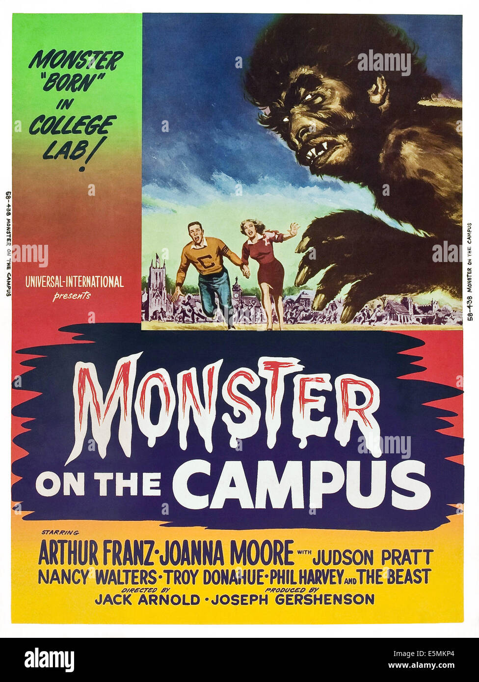 MONSTER ON THE CAMPUS, 1958 Stock Photo Alamy