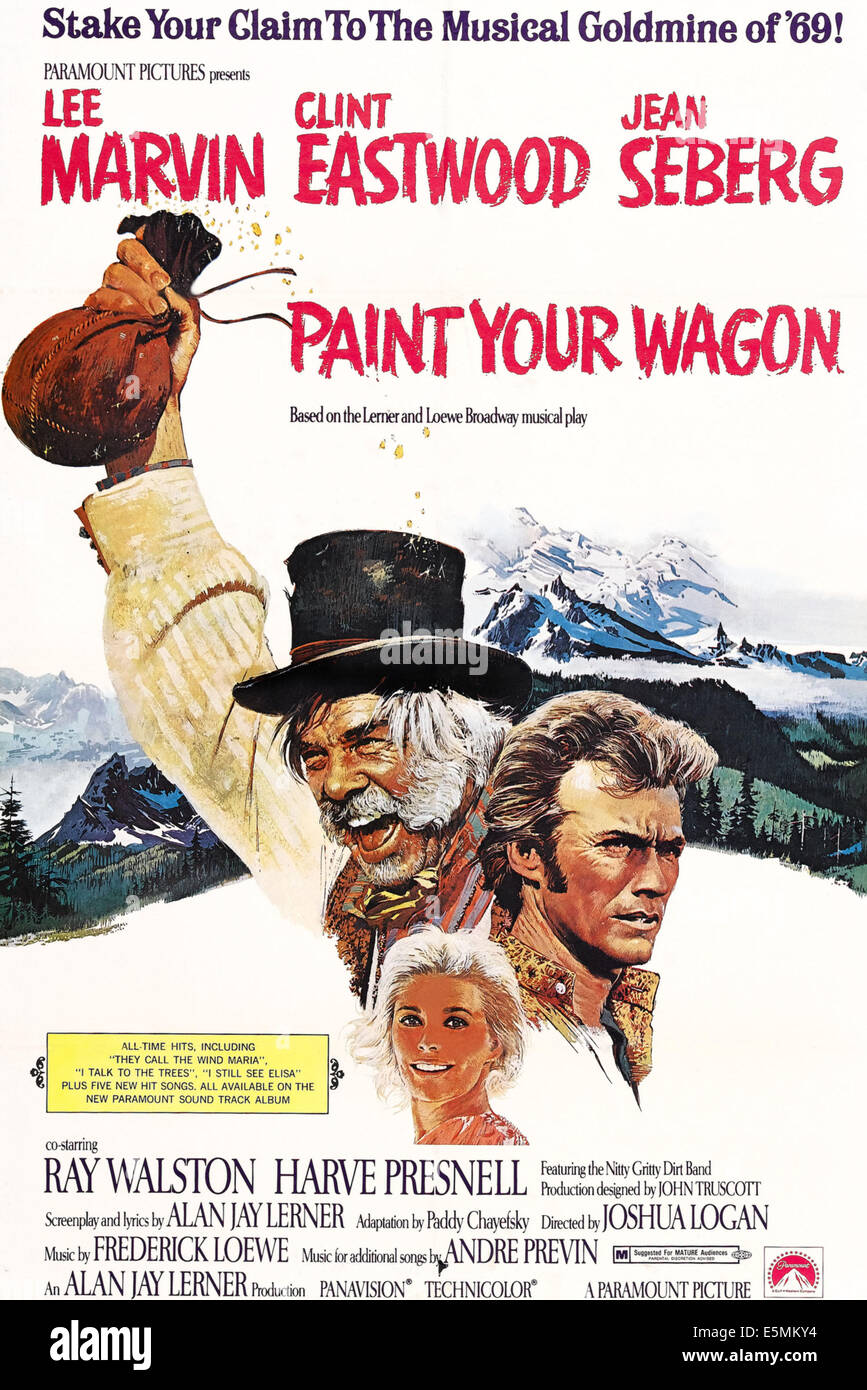 Paint your wagon hires stock photography and images Alamy