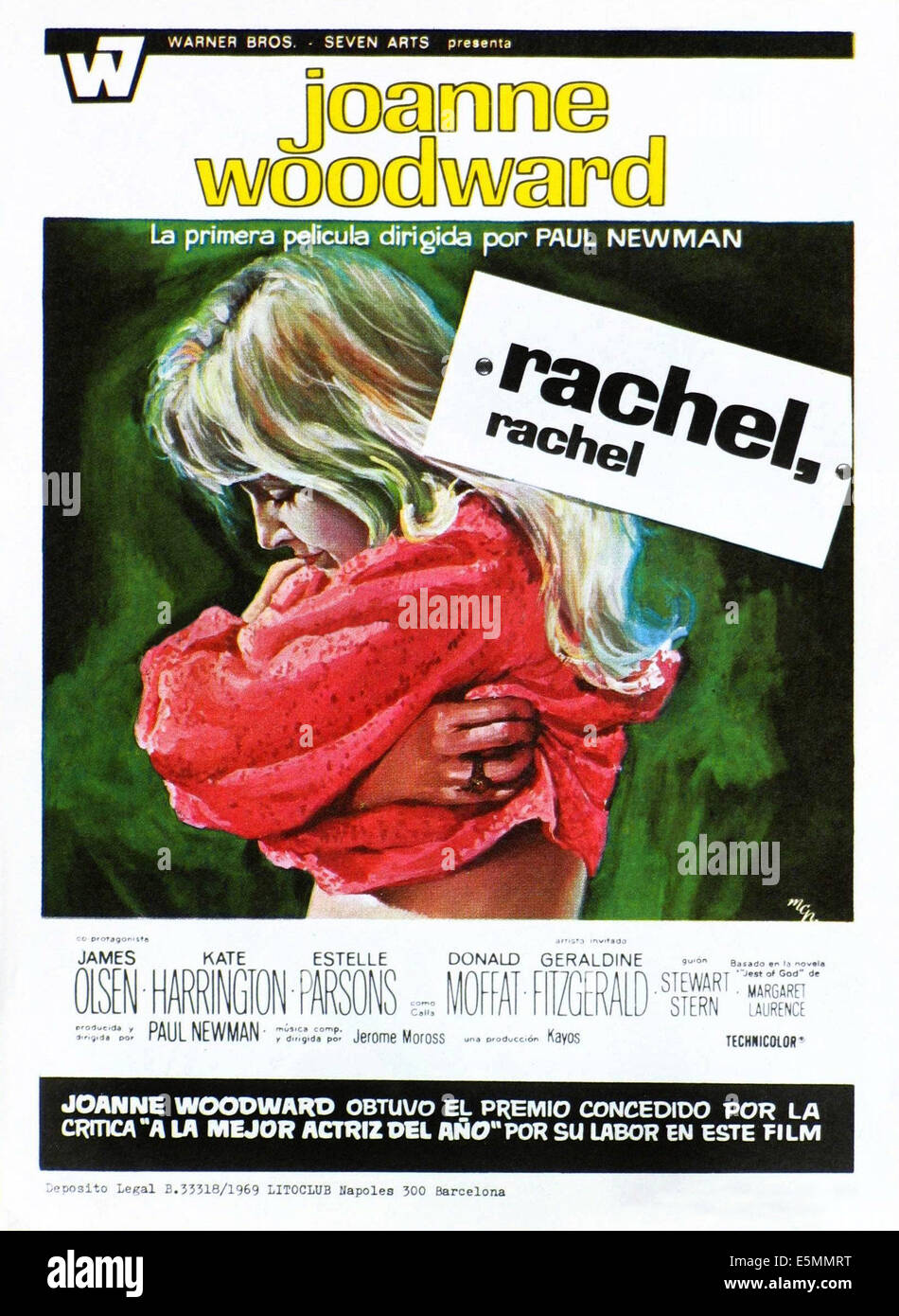 RACHEL, RACHEL, Joanne Woodward, 1968 Stock Photo
