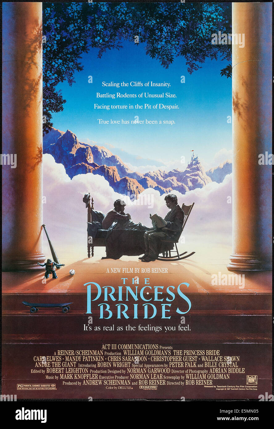 THE PRINCESS BRIDE, US poster art, 1987, TM and Copyright ©20th Century Fox Film Corp. All rights reserved./courtesy Everett Stock Photo