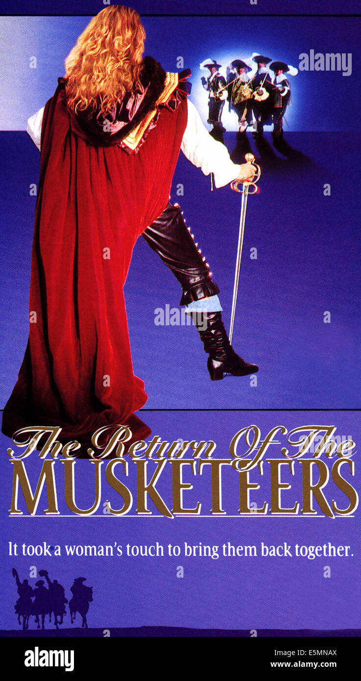 THE RETURN OF THE MUSKETEERS, 1989, © Universal/courtesy Everett Collection Stock Photo