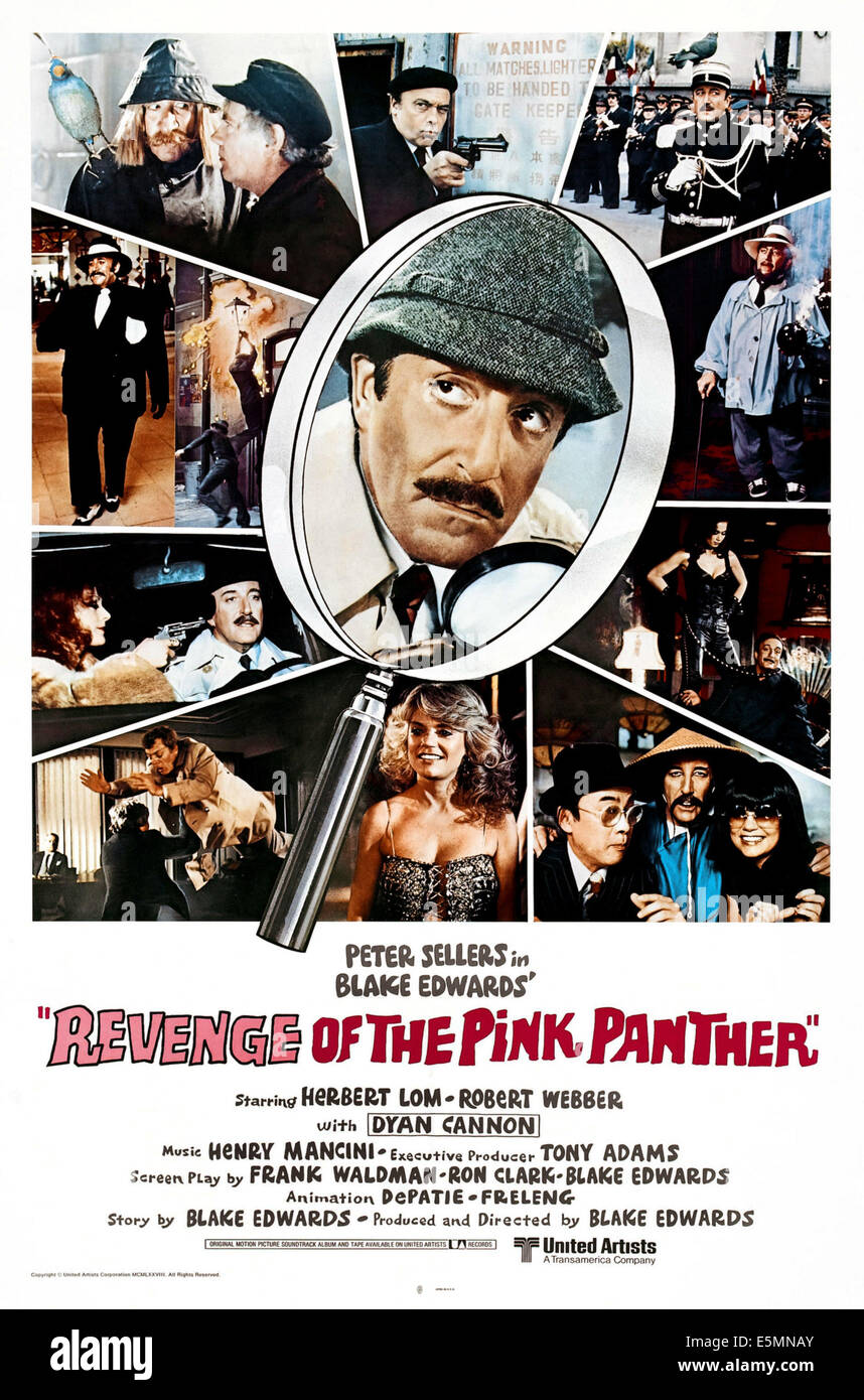 Pink Panther Poster High Resolution Stock Photography and Images Alamy