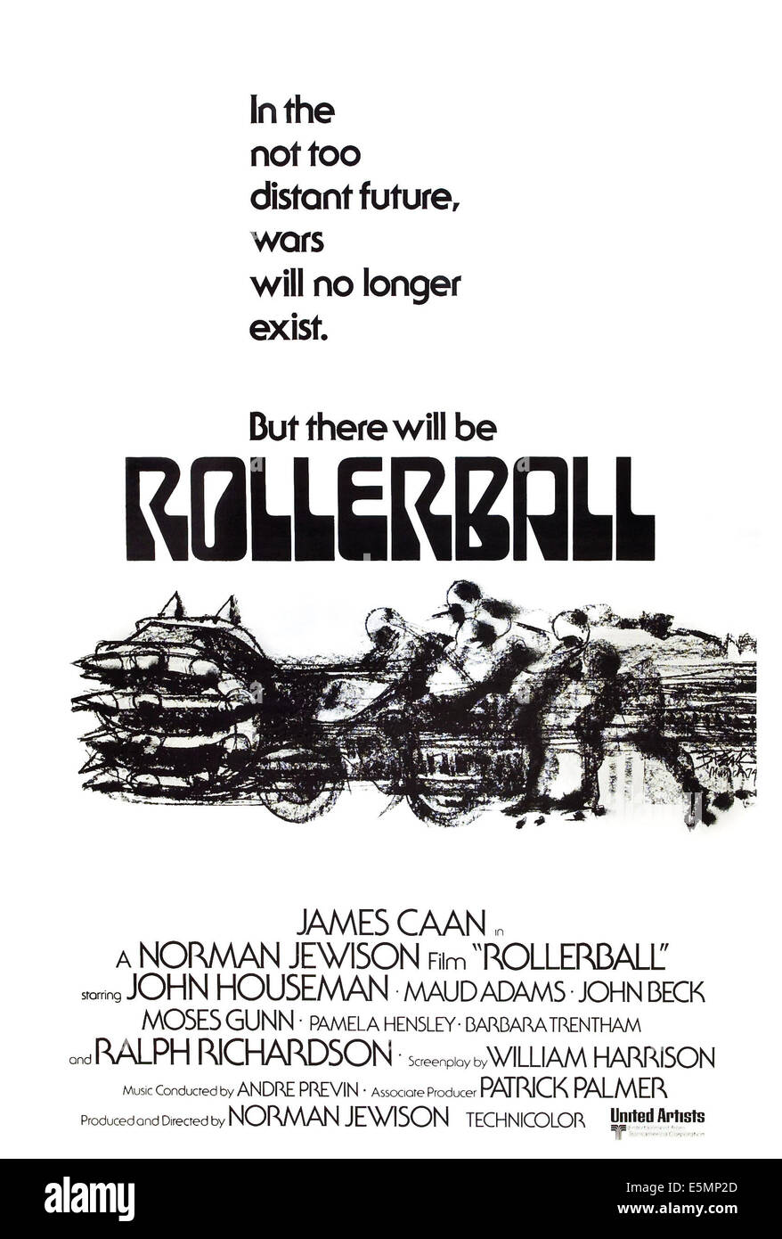 ROLLERBALL, 1975 Stock Photo