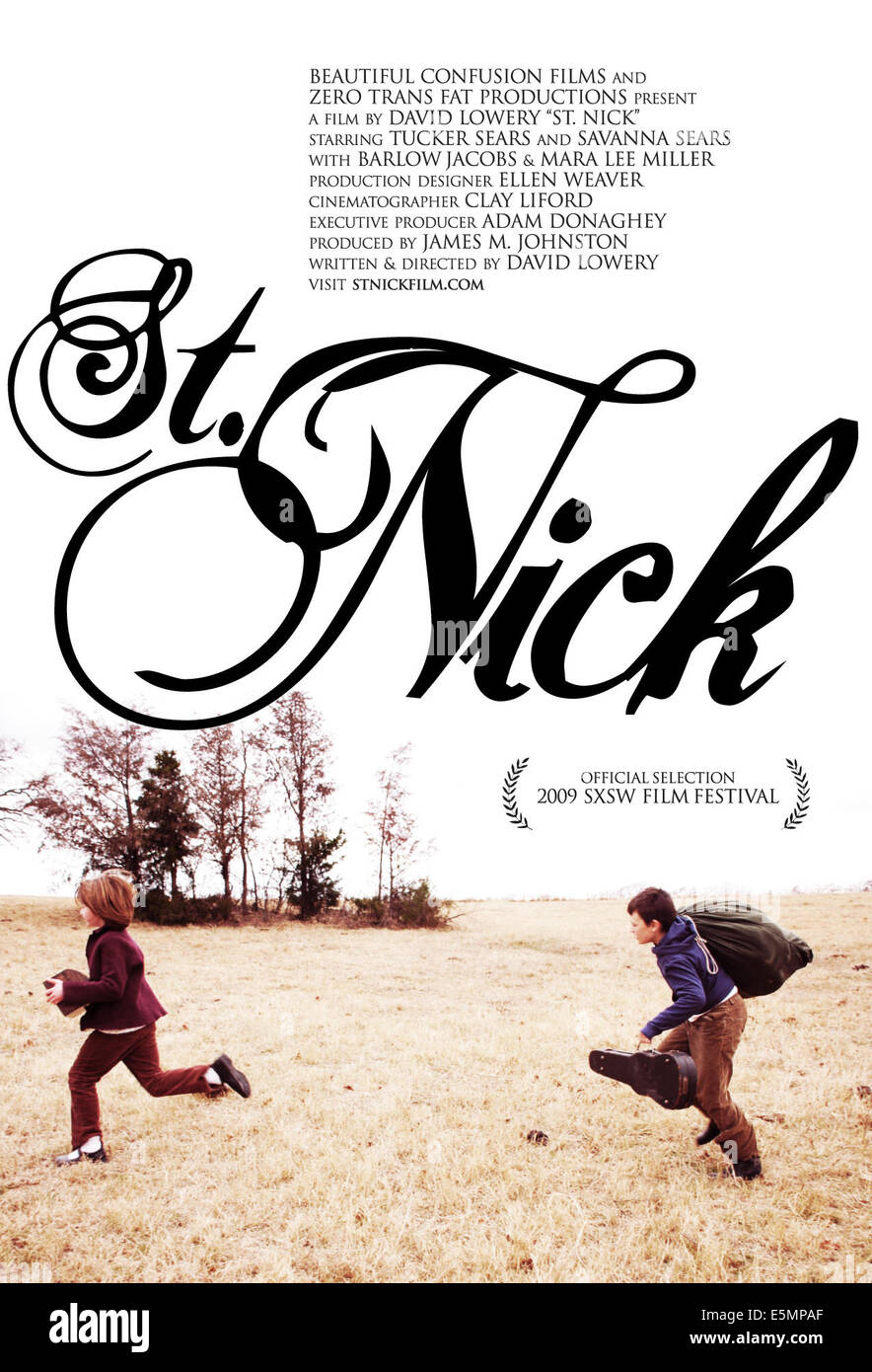 ST. NICK, from left on US poster art: Savanna Sears, Tucker Sears, 2009. ©Watchmaker Films/courtesy Everett Collection Stock Photo