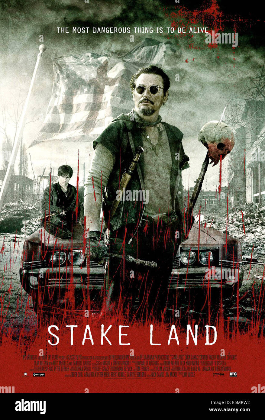 STAKE LAND, US poster art, 2010, ©IFC Films/courtesy Everett Collection Stock Photo