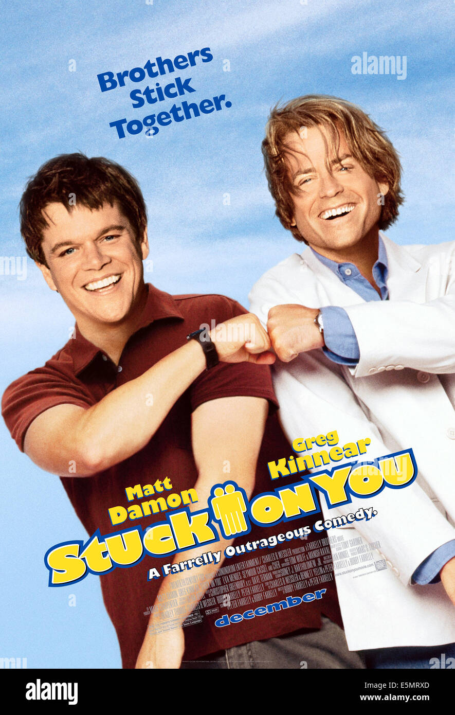 STUCK ON YOU, Matt Damon, Greg Kinnear, 2003, TM & Copyright (c) 20th Century Fox Film Corp. All rights reserved. Stock Photo