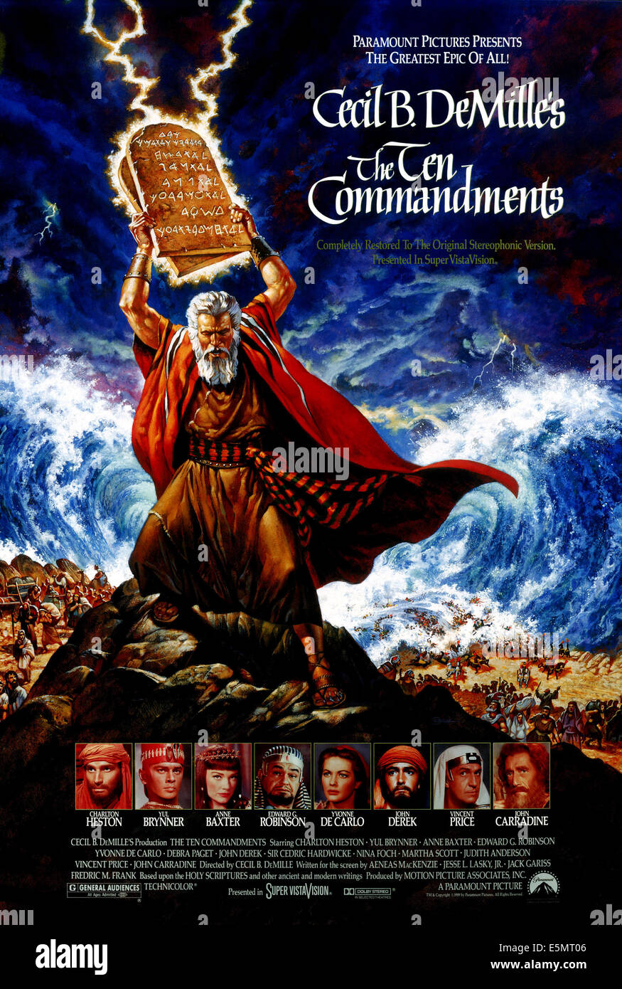 10 commandments movie poster