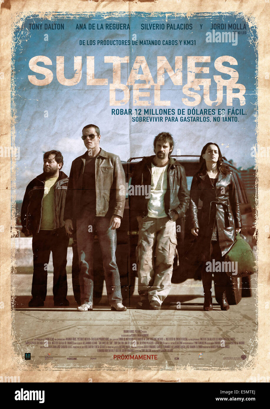 SULTANS OF THE SOUTH, (aka SULTANES DEL SUR), Silverio Palacios, Tony Dalton, Jordi Molla, Ana de la Reguera, 2007. Stock Photo