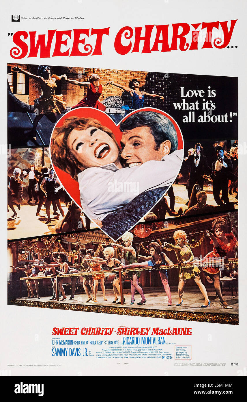 Shirley maclaine sweet charity hi-res stock photography and images