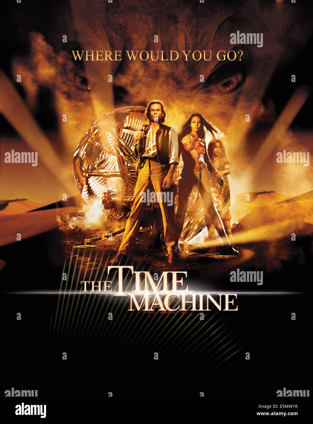 TIME MACHINE, Guy Pearce, Samantha Mumba, 2002  2002 (c) Warner Brothers/courtesy Everett Collection Stock Photo
