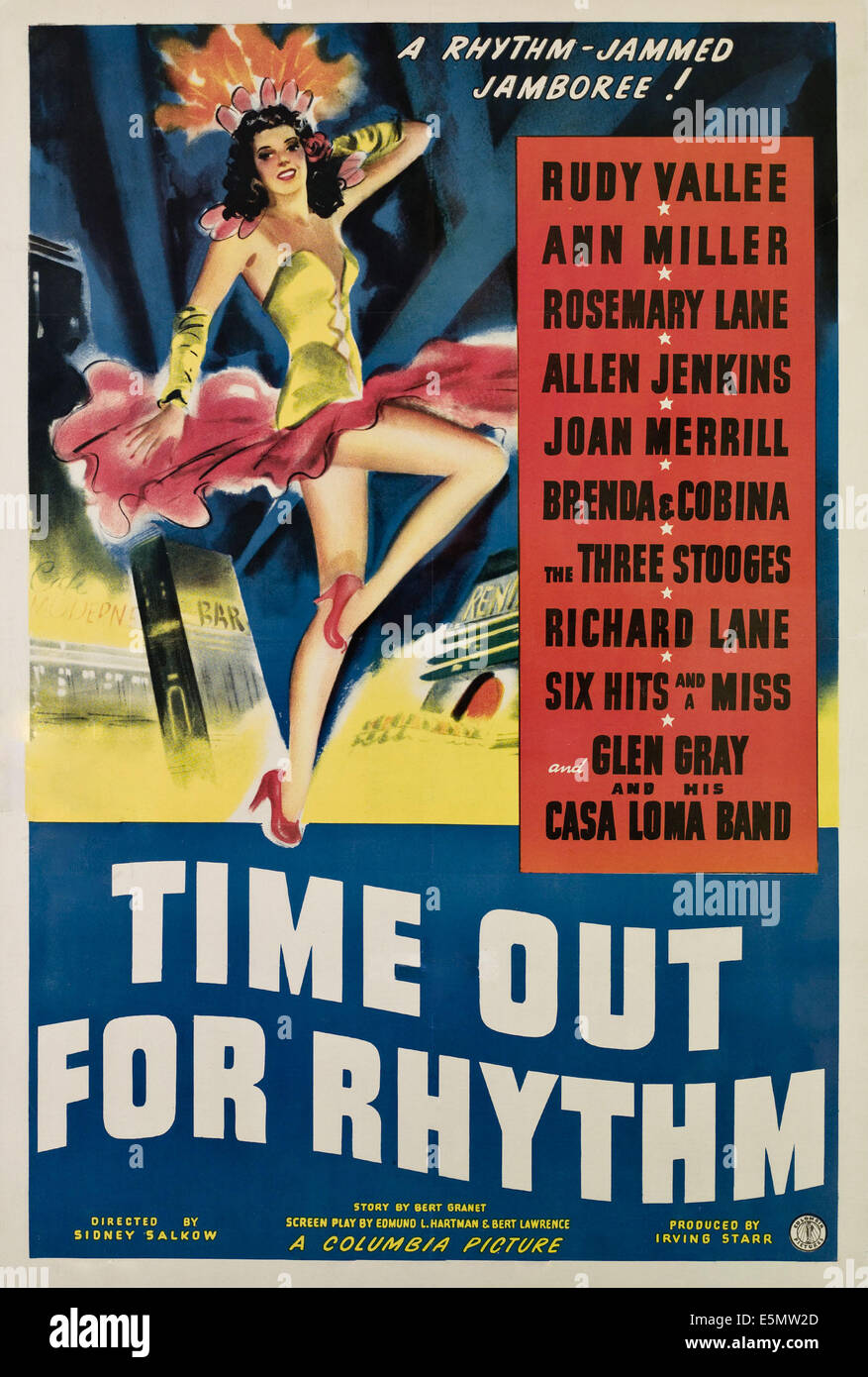 TIME OUT FOR RHYTHM, Ann Miller, 1941 Stock Photo