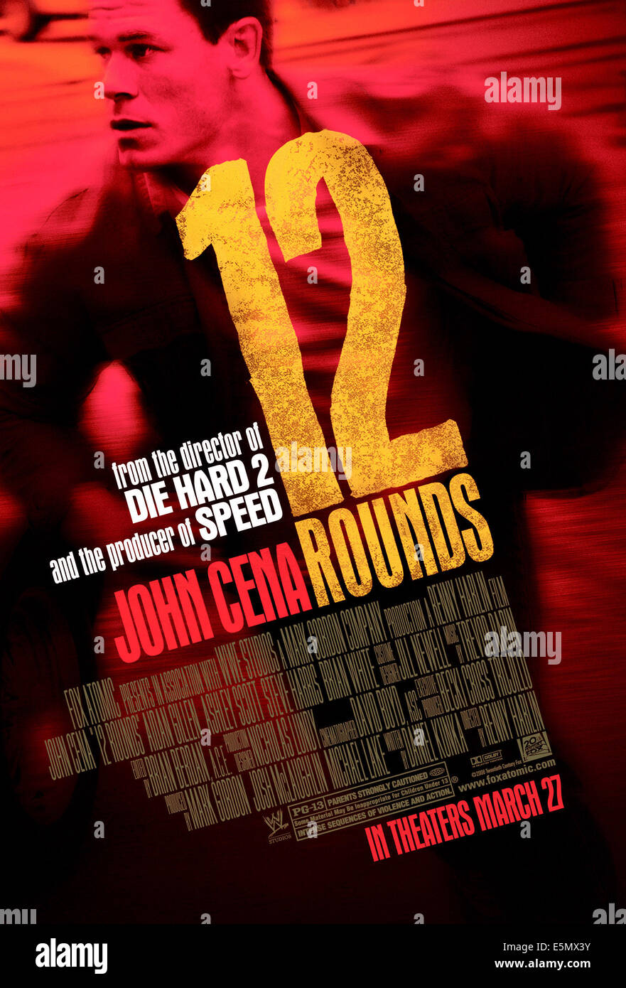 12 ROUNDS, John Cena, 2009. TM and ©copyright Fox Atomic. All rights reserved./Courtesy Everett Collection Stock Photo