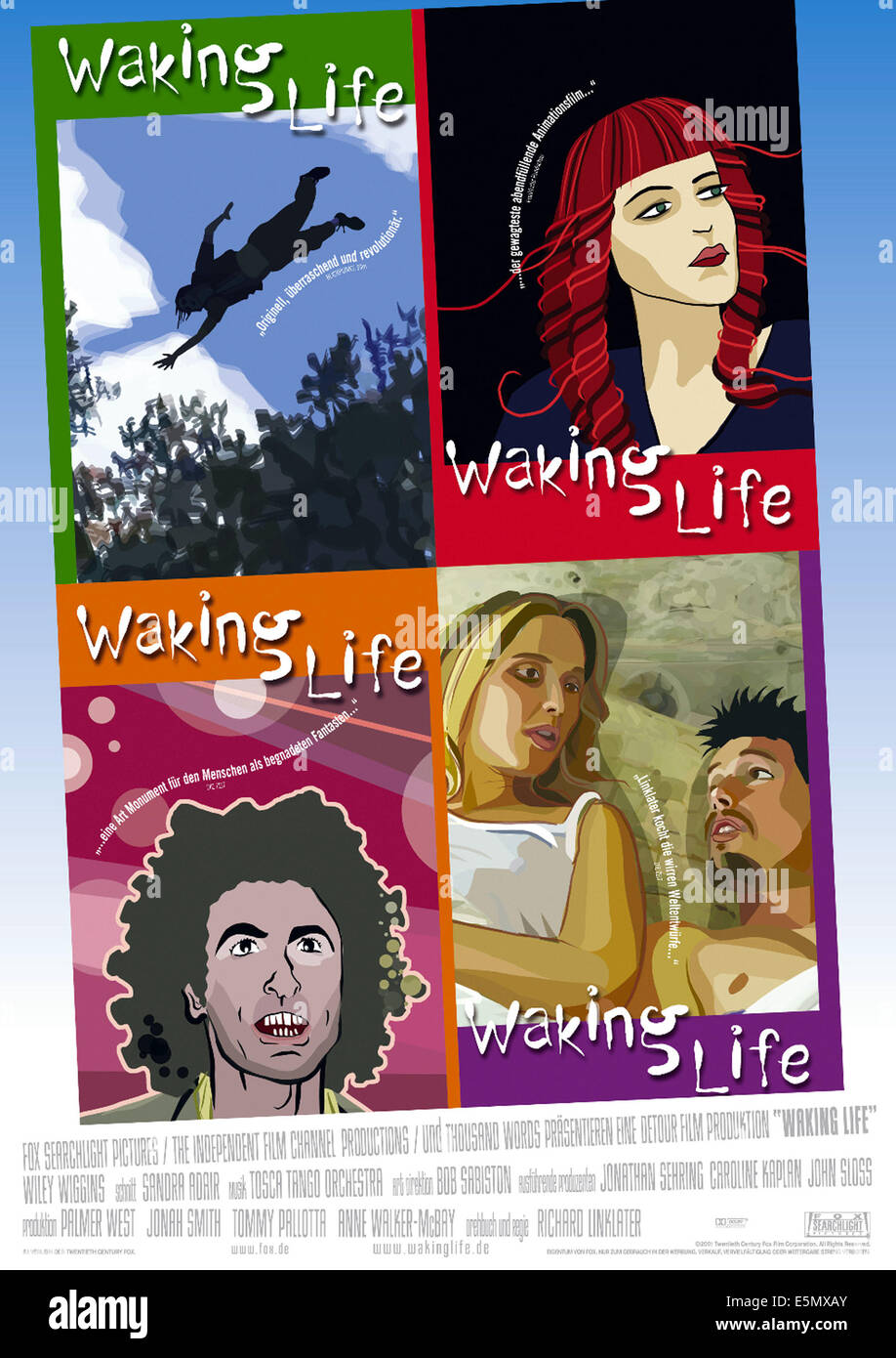 WAKING LIFE, 2001, TM & Copyright (c) 20th Century Fox Film Corp. All rights reserved Stock