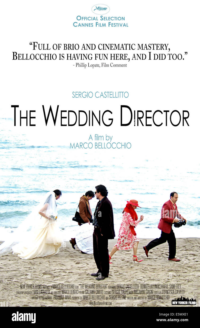 THE WEDDING DIRECTOR, (aka IL REGISTA DI MATRIMONI), Sergio Castellitto (foreground in black suit), 2006. ©New Yorker Stock Photo