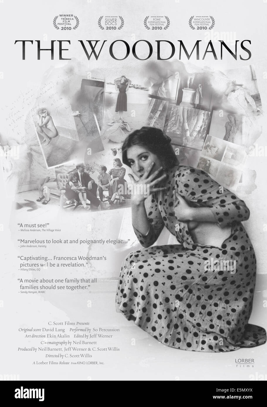 THE WOODMANS, Francesca Woodman on US poster art, 2010, ©Lorber