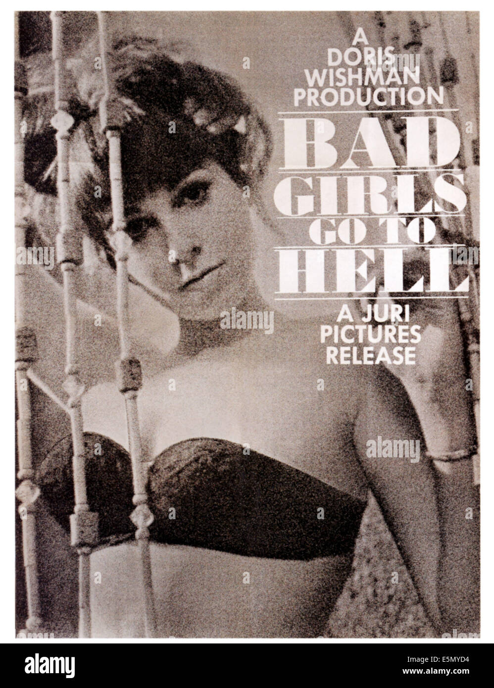 BAD GIRLS GO TO HELL, poster art, 1965. Stock Photo