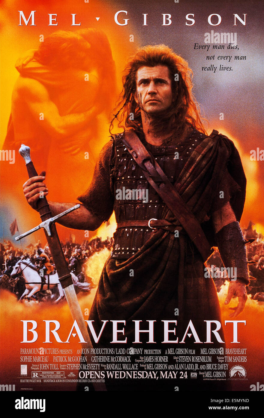 映画「BRAVE HEART」パンフレット 映画「BRAVE HEART」パンフレット