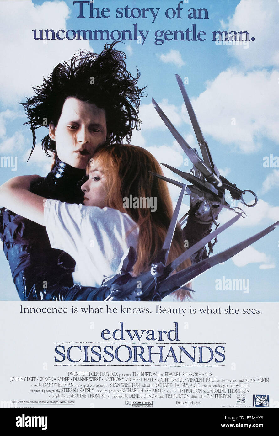 Edward scissorhands hi-res stock photography and images - Alamy