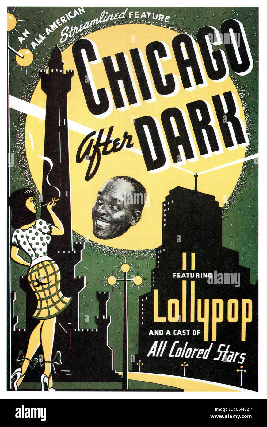 CHICAGO AFTER DARK, Lollypop Jones (center), 1946 Stock Photo