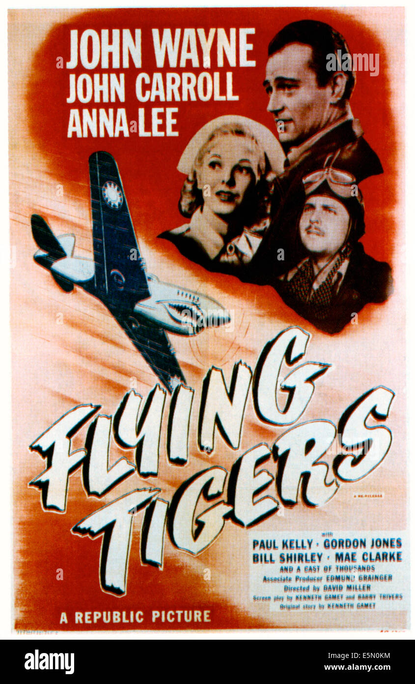 Flying tigers wayne hires stock photography and images Alamy