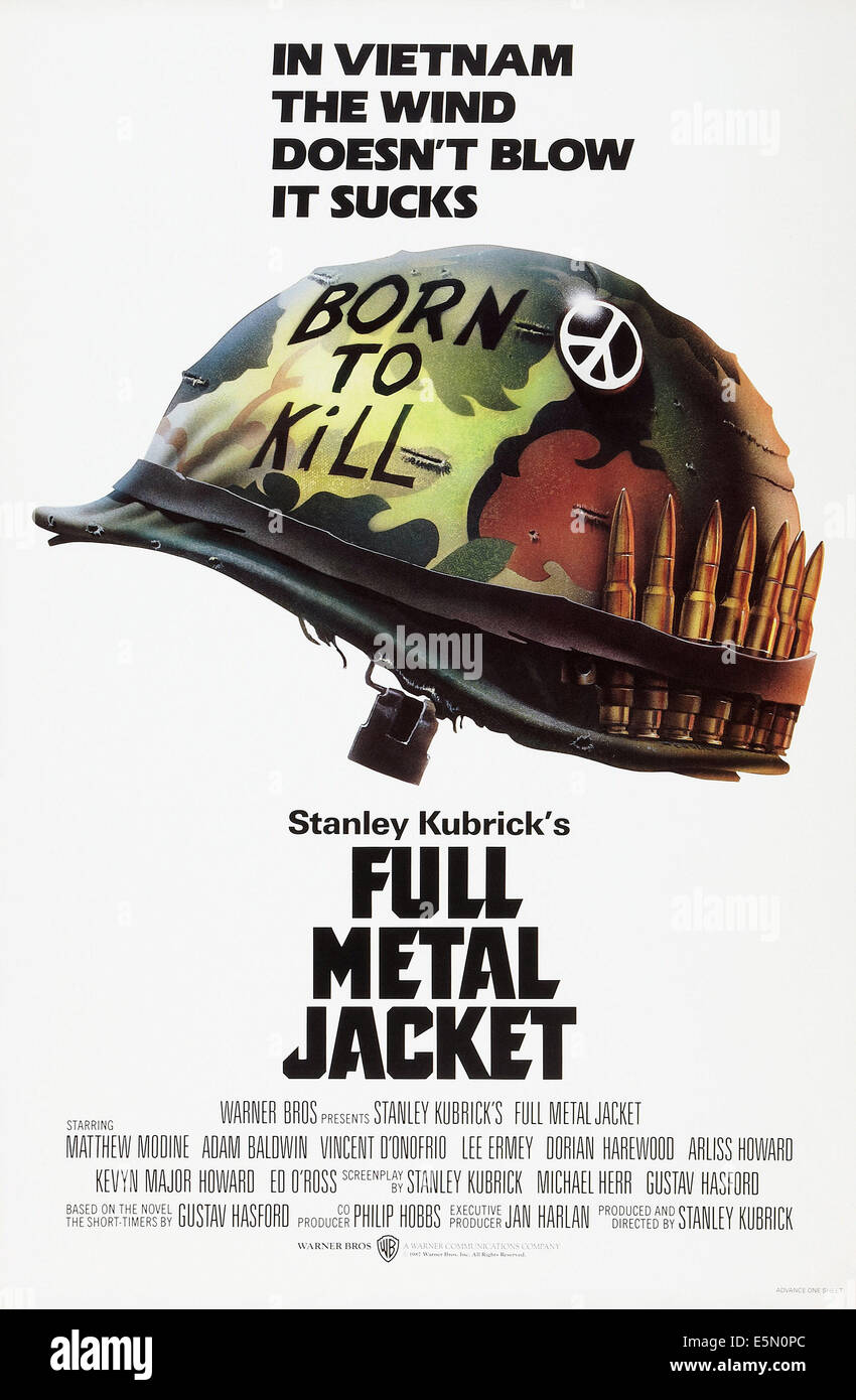 Excel Belyse Remission Full metal jacket poster hi-res stock photography and images - Alamy