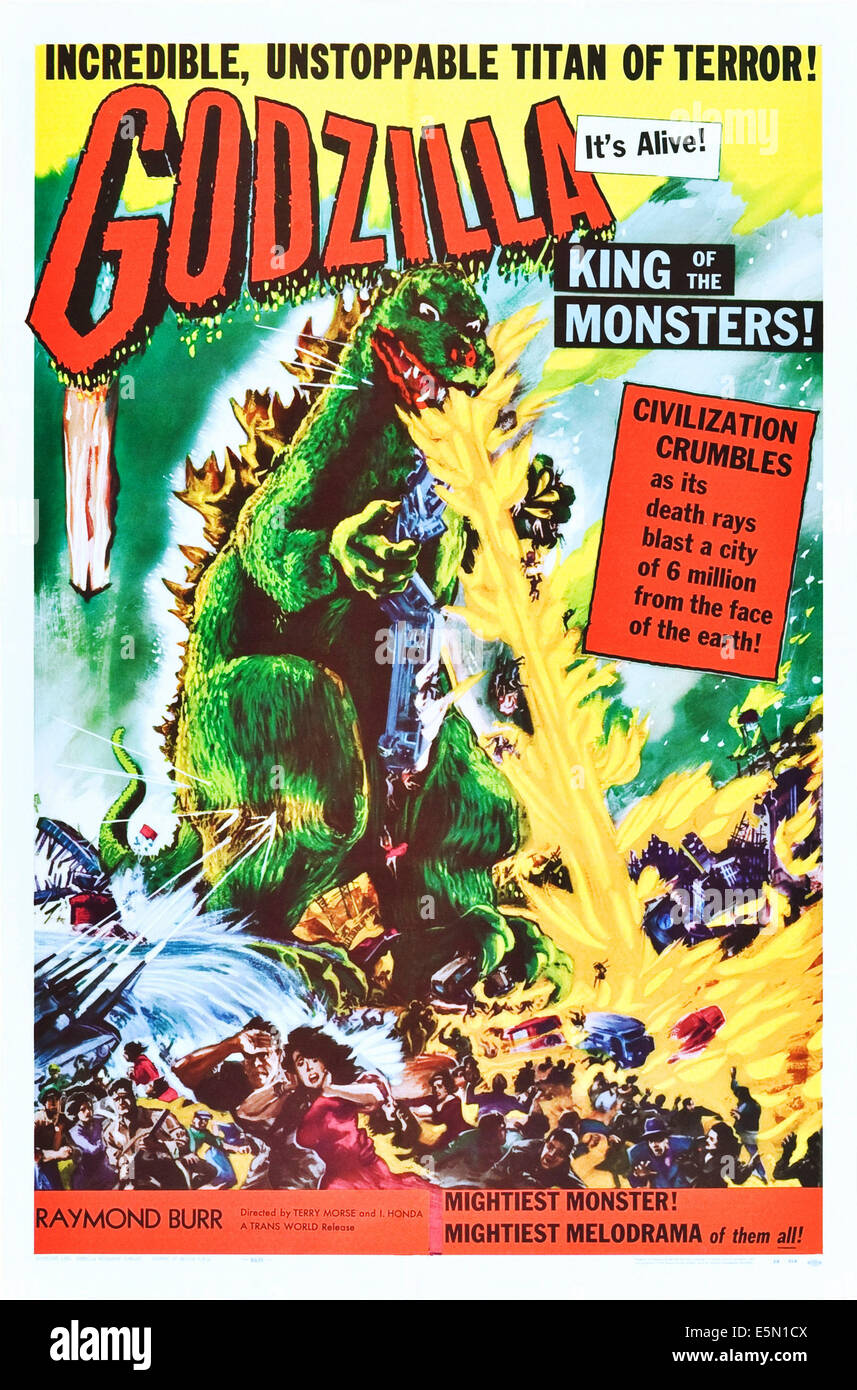 Marquee Poster | Godzilla 1954 Japanese B2