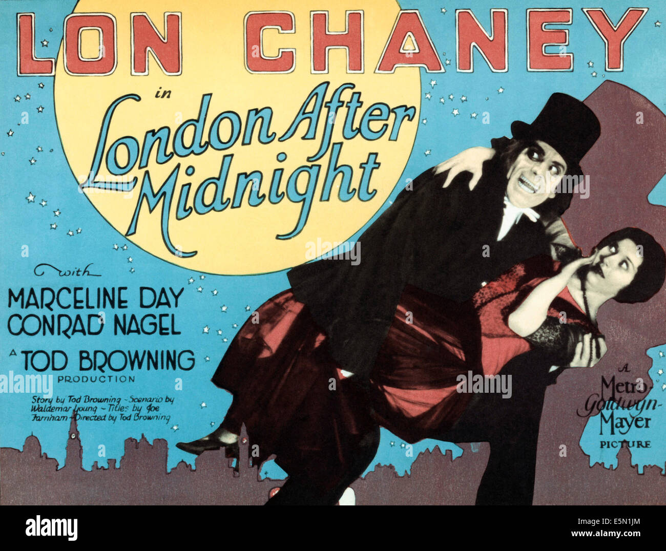 LONDON AFTER MIDNIGHT Lon Chaney Marceline Day 1927 Stock Photo Alamy LONDON AFTER MIDNIGHT Lon Chaney Marceline Day 1927 Stock Photo Alamy