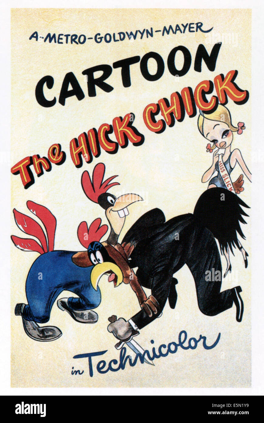 THE HICK CHICK, 1946. Stock Photo