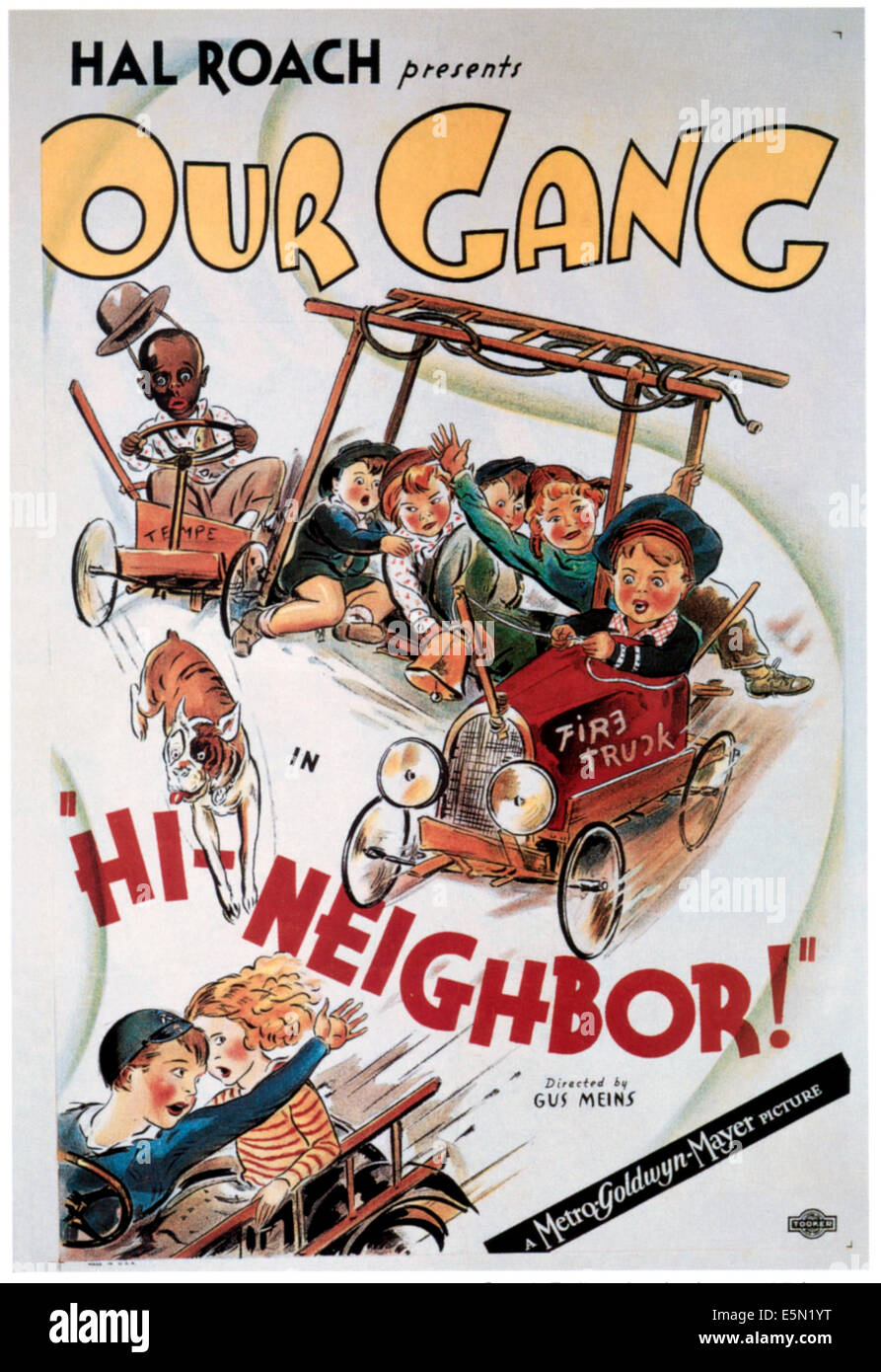 Little Rascals Hi Sign Little rascals hi-res stock photography and images - Alamy