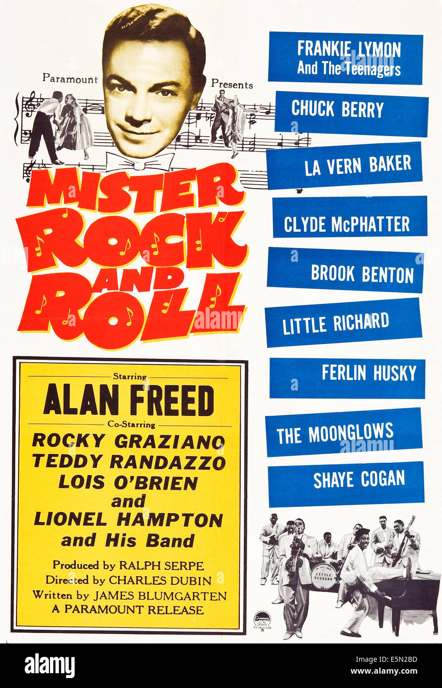 Alan Freed 1957 Hi Res Stock Photography And Images Alamy
