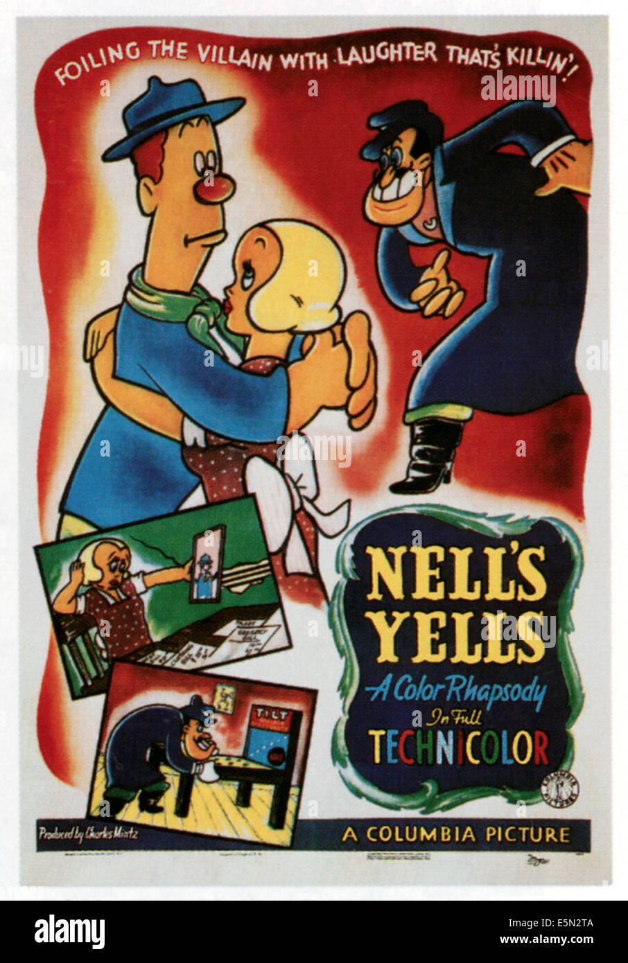 NELL'S YELLS, 1939. Stock Photo