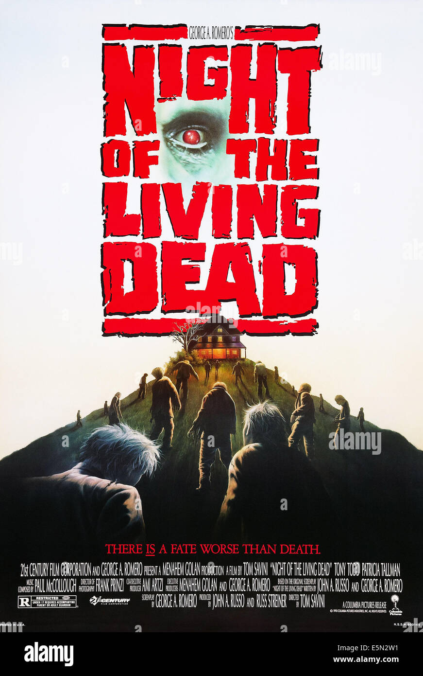 NIGHT OF THE LIVING DEAD, 1990. © Columbia Pictures/courtesy Everett Collection Stock Photo