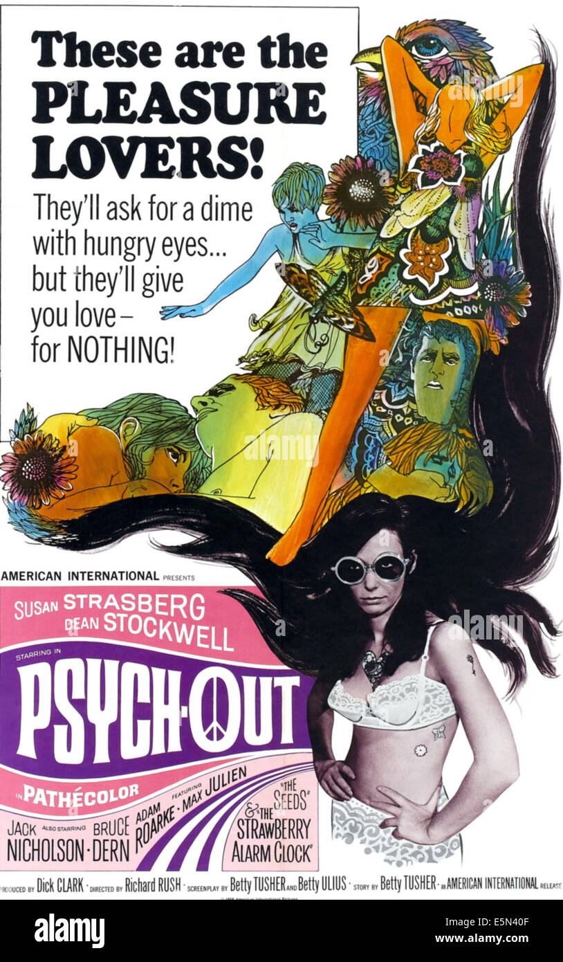 PSYCH-OUT, 1968. Stock Photo