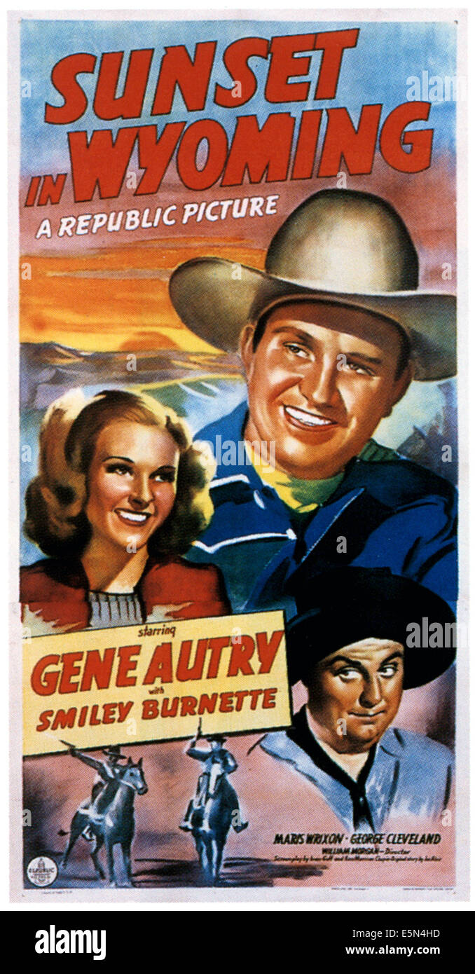 Gene autry wyoming hi-res stock photography and images - Alamy
