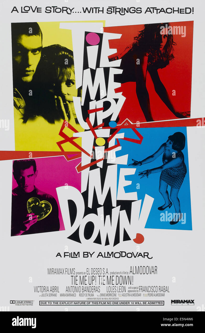 TIE ME UP TIE ME DOWN, 1990 Stock Photo