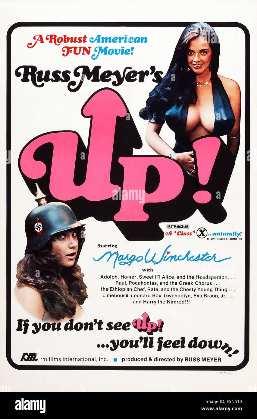UP!, top right: Raven De La Croix, 1976. Stock Photo