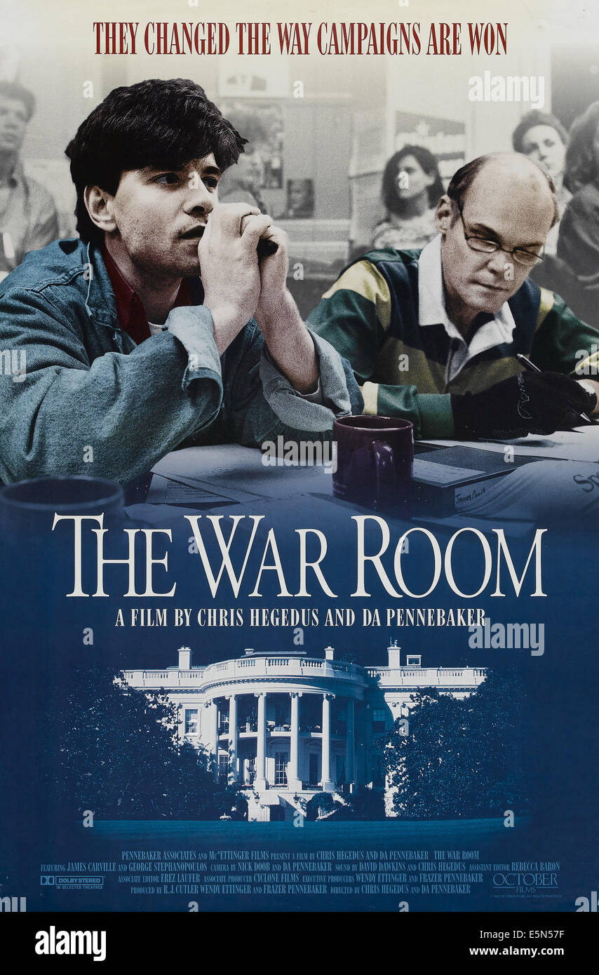 The War Room Us Poster Art From Left George