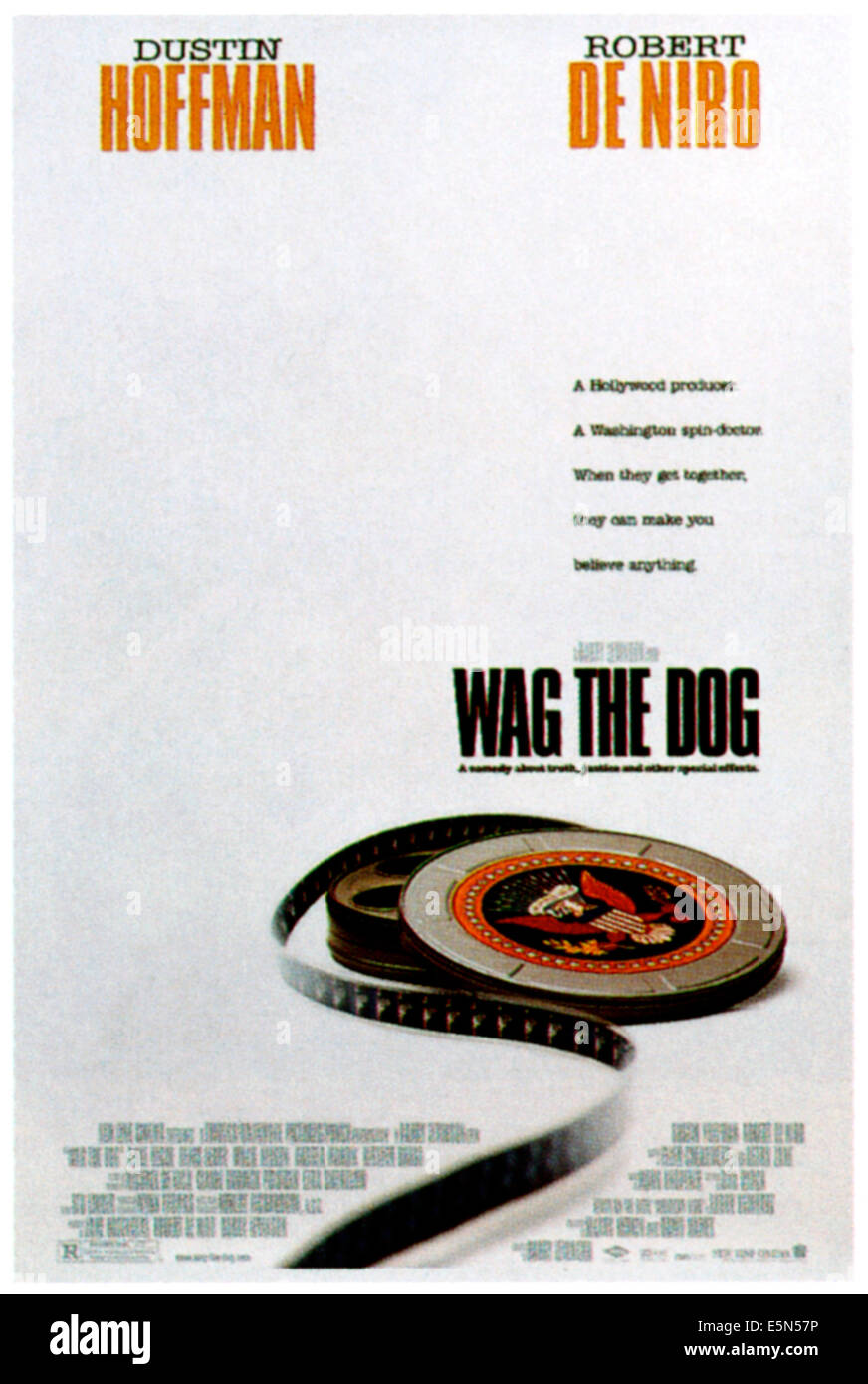 WAG THE DOG, 1997, ©New Line Cinema/courtesy Everett Collection Stock Photo