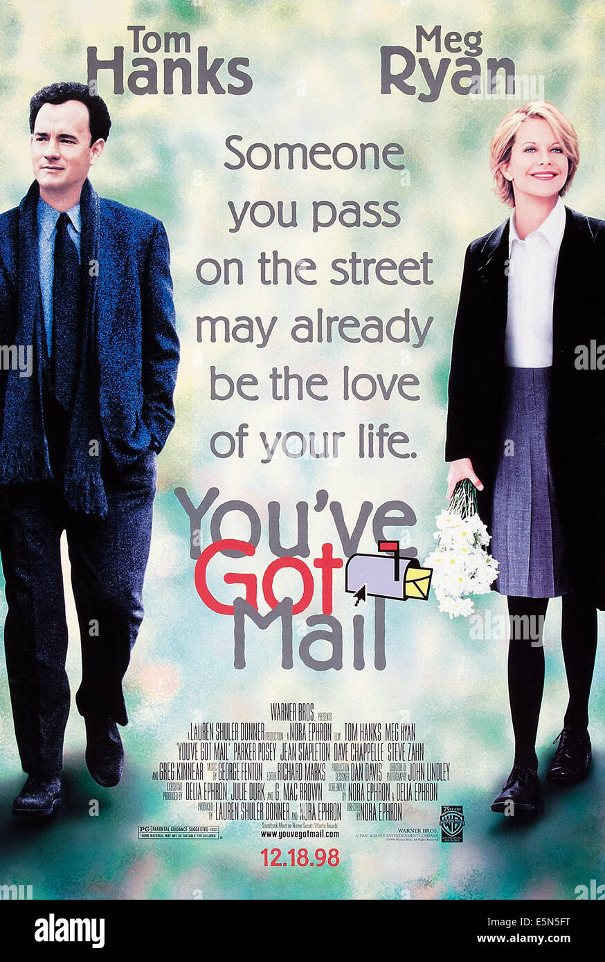 YOU'VE GOT MAIL (DVD 1999) TOM HANKS - MEG RYAN Brand New Widescreen Ships  Free