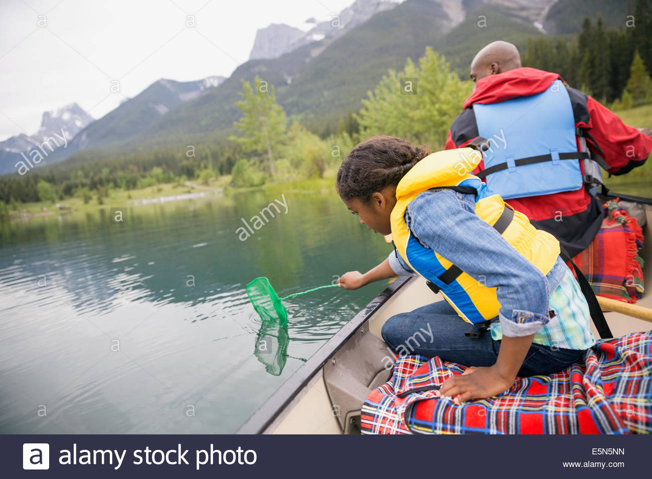Dad and daughter on fishing boat hires stock photography and images Alamy