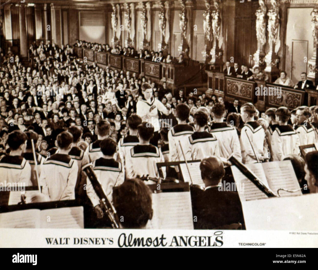 ALMOST ANGELS, The Vienna Boys Choir, 1962 Stock Photo