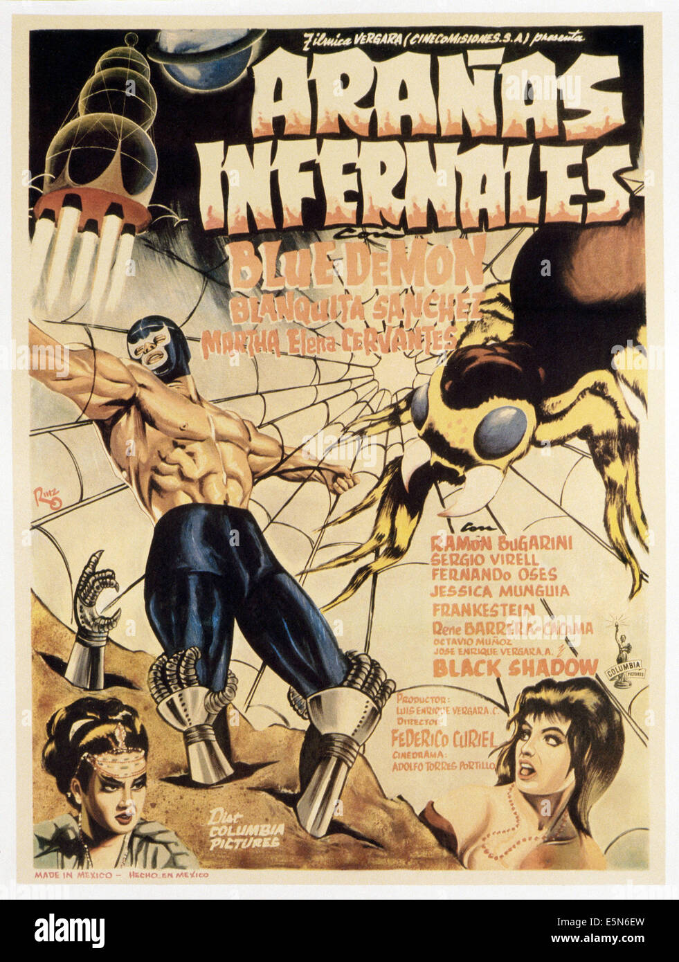 ARANAS INFERNALES, (aka HELLISH SPIDERS), 1968 Stock Photo