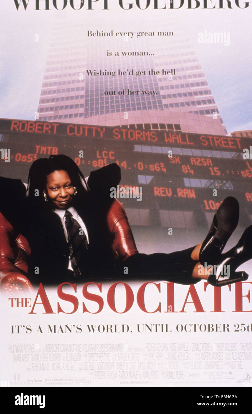 THE ASSOCIATE, Whoopi Goldberg, 1996, © Buena Vista/courtesy Everett Collection Stock Photo