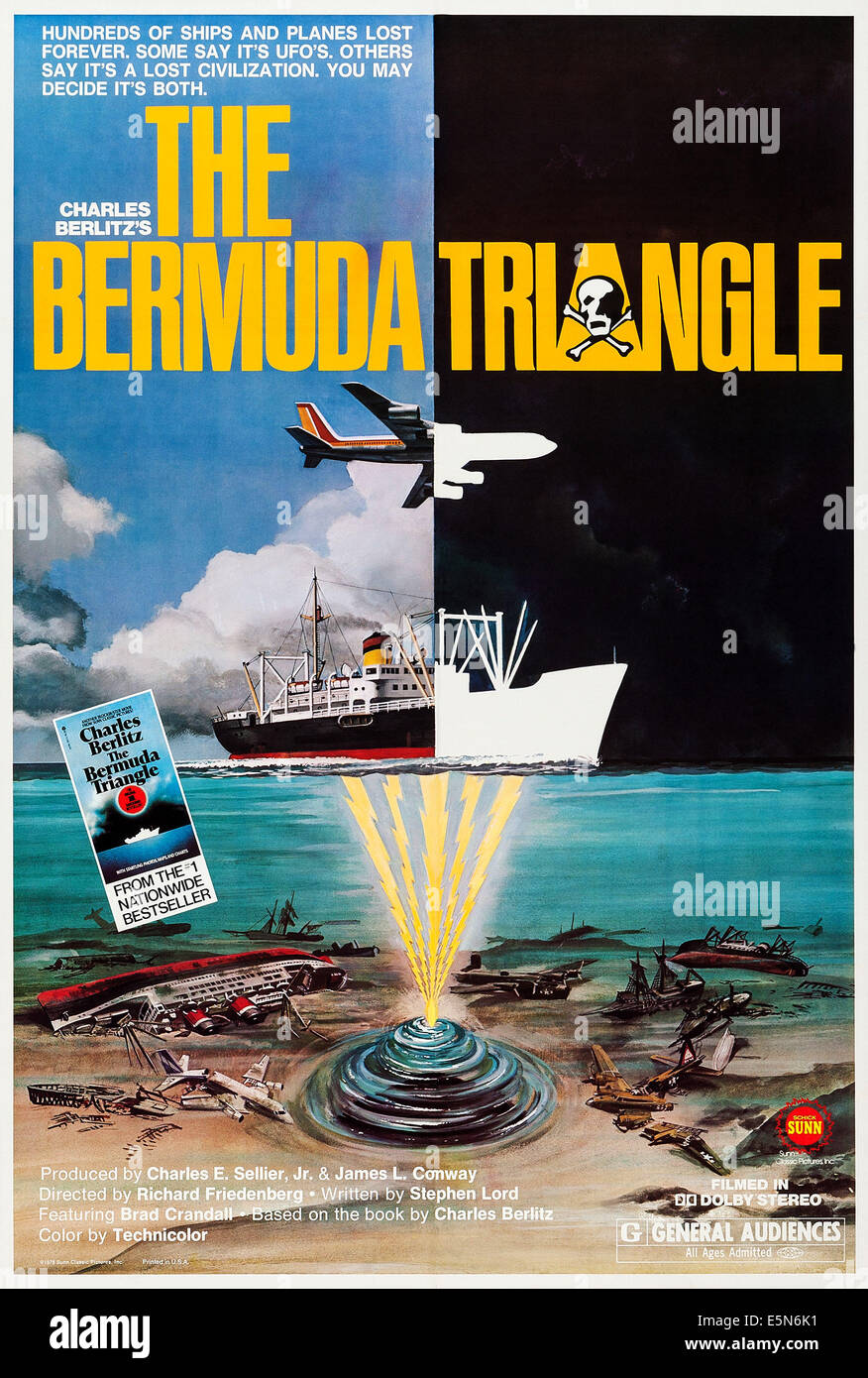 THE BERMUDA TRIANGLE, US poster, 1979, (c) Sunn Classic Pictures/ Courtesy: Everett Collection. Stock Photo