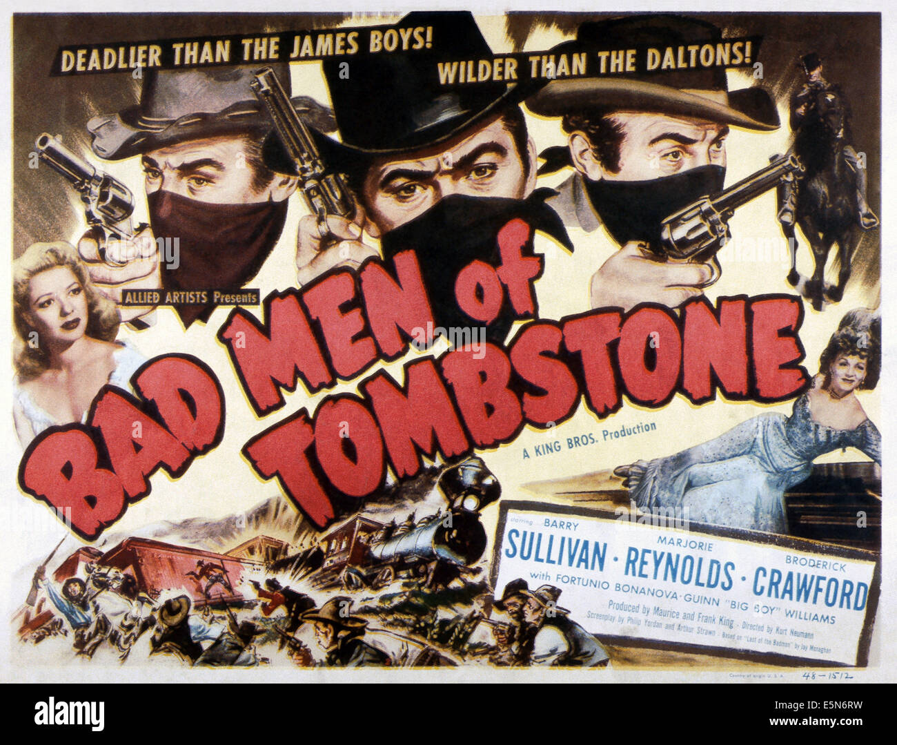 BAD MEN OF TOMBSTONE, 1949 Stock Photo Alamy