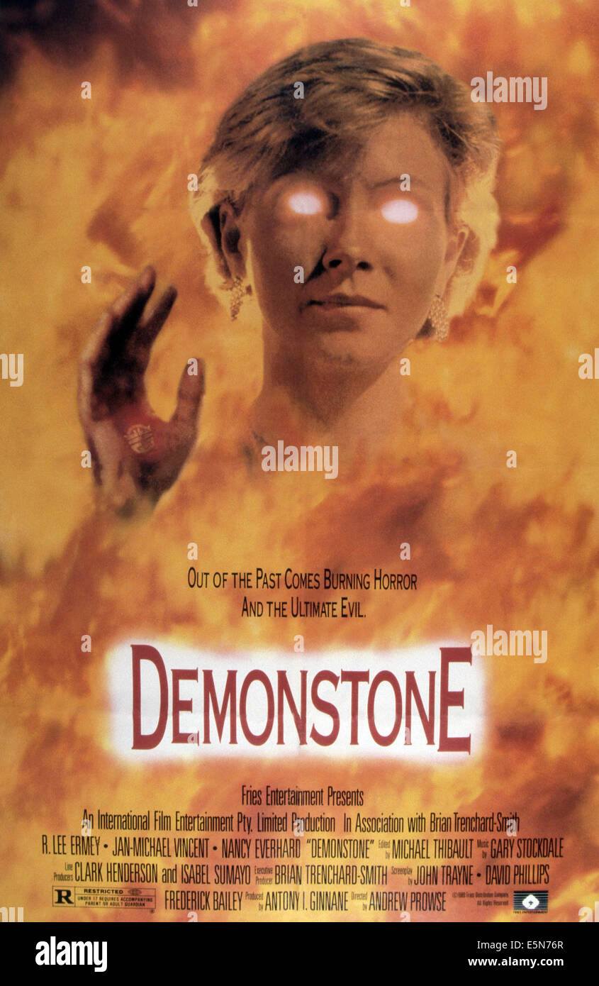 DEMONSTONE, Nancy Everhard, 1989, © Friers Entertainment/courtesy Everett Collection Stock Photo