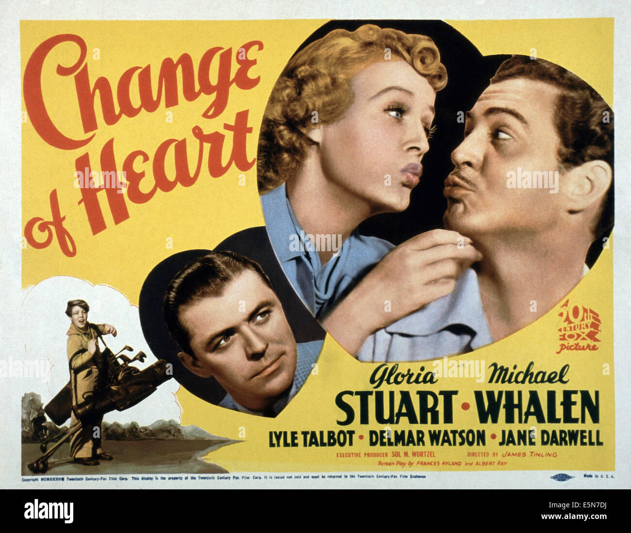 CHANGE OF HEART, from left Delmar Watson, Lyle Talbot, Gloria Stuart